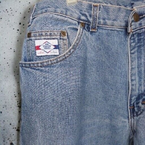 Diamond Gusset USA Mens Jeans 36/34 Straight legs - Picture 3 of 11